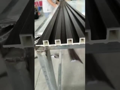 WPCグリル 壁面板 スラット 3D 壁面板 防水 pvc フラットパネル