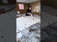 PVC木目調シートの取り付け