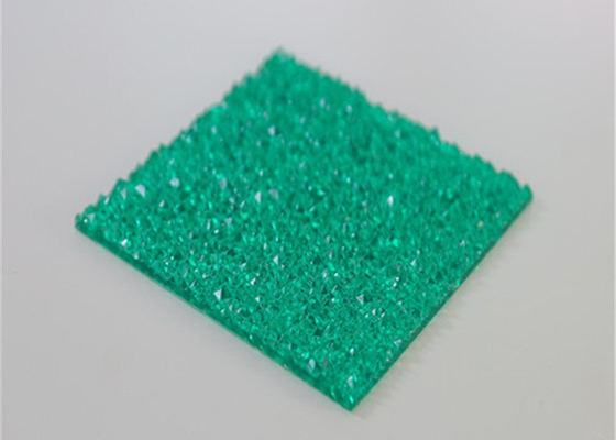 緑によってポリカーボネート固体シートのの浮彫りにされる文書2mm - 12mmの厚さ