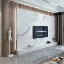 背景グリルデザイン用装飾ラミネートPVCインテリアWPC壁パネル