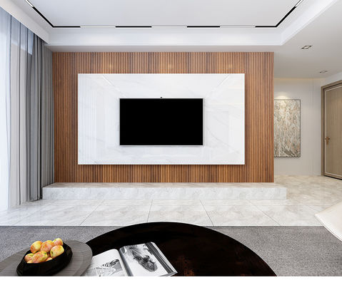 木目調装飾PVC溝付きWPC壁パネル