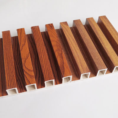 OEM ホールウッド・グレーン・マーブル・カラー Wpc 木製・スラット・ウォール・パネル 内装