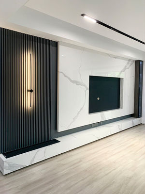 簡単に設置 wpc壁パネル 屋外 2.9m / 3m / クリップとスクリューでカスタマイズされた長さ