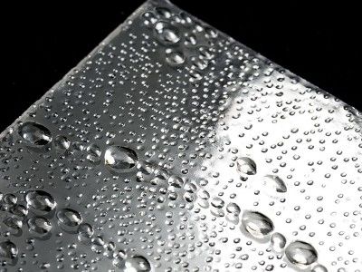 シャワーのドア用2mmテクスチャポリスチレンシート、様々なパターン、透明PSシート、パーティション用