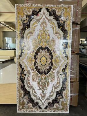 インテリア壁用高光沢防水UVコーティング大理石壁パネルUV大理石シート