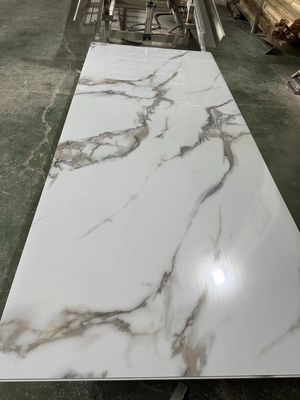 ラミナ UV マルモール UV パネル マルモール ブリアント 1.22×2.44m パネル 壁面 SPC hoja de マルモール 熱スタンプ PVC マルモール 壁面 パネル