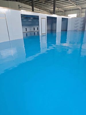 硬度エポキシ大理石床 環境に優しい自己平準化床塗料 安価なエポキシ樹脂着色砂床コーティング