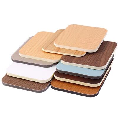 8mm 4フィート*8フィート 木製ビッグPVC壁パネル 屋内壁装飾用 炭素結晶シート