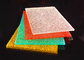 Colorful Diamond Surface Polycarbonate Solid Sheet Lightweight 2-12mm