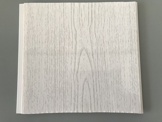 老化すること-抵抗の天井ポリ塩化ビニール木は250×7mm 2.5kg/Sqmにパネルをはめます