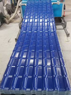 Spanish UPVC roofing tiles best price PVC roof sheets colorful plastic roof material for factory High strength UPVC roofing tiles